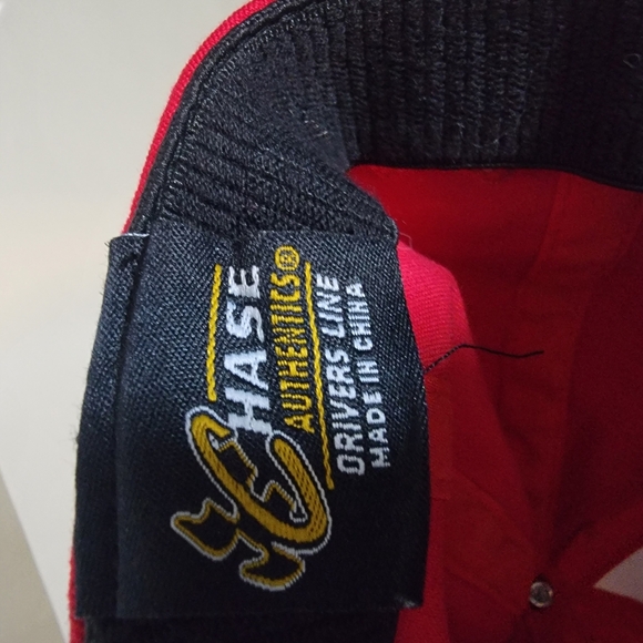 Three Bud Racing Black and Red Caps - Picture 3 of 8